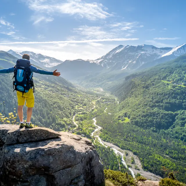 Vue du plateau de la Coche