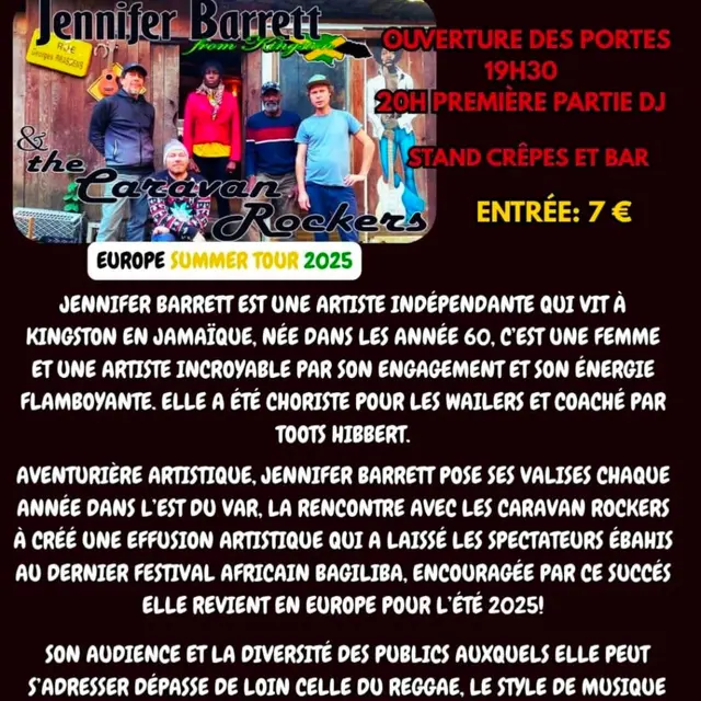 Concert Jennyfer Barret_Saorge