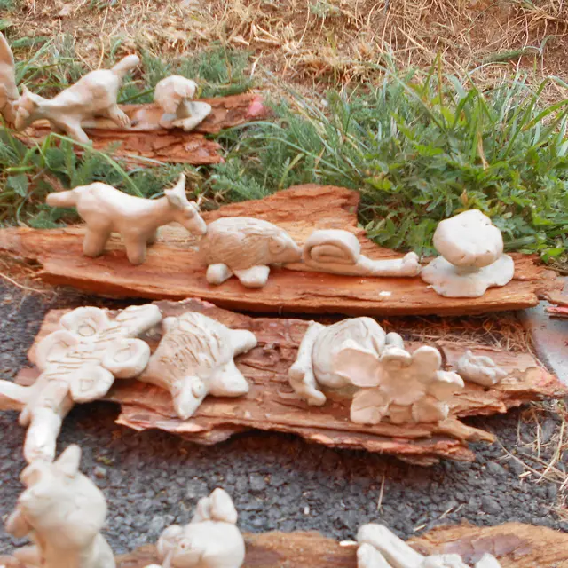 Atelier argile animaux_Saint-Léger-les-Mélèzes