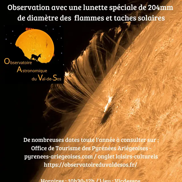 Sous le soleil au téléscope_Val-de-Sos