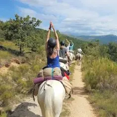 Rando cheval et yoga