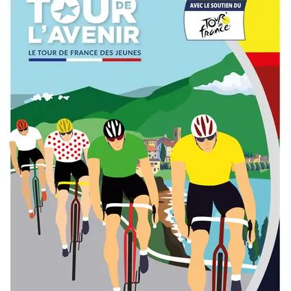 Passage du Tour de l'avenir_Les Saisies