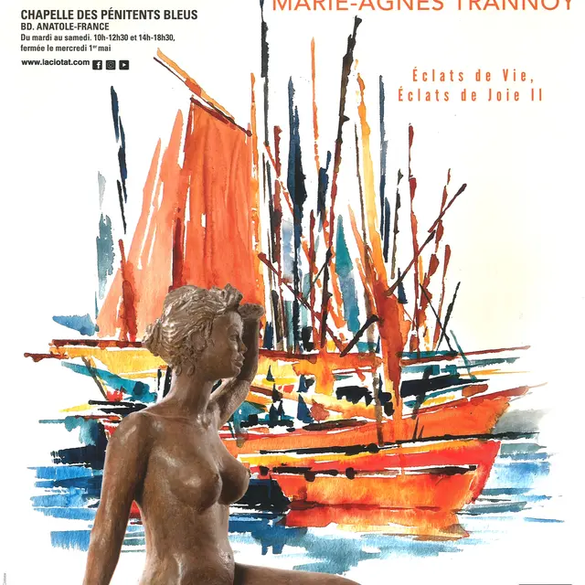 Exposition d'aquarelles de Marie-Agnès Trannoy et de sculptures en bronze d'Isabelle De Montvalon