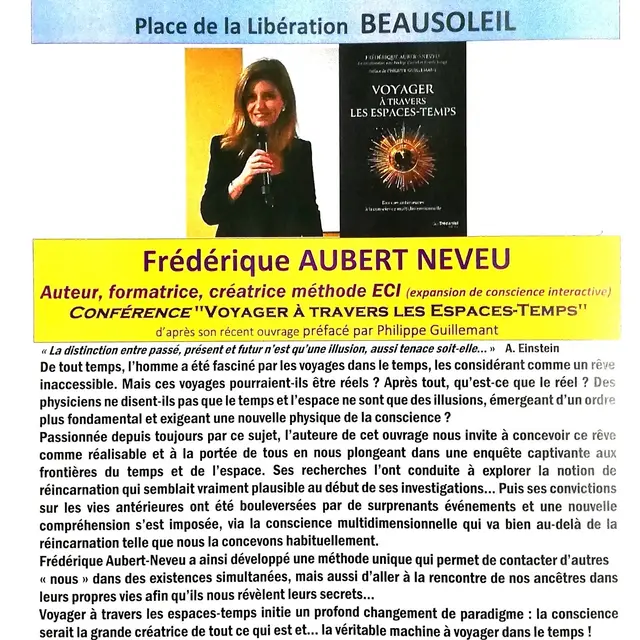 Conférence Voyager à travers les espaces-temps