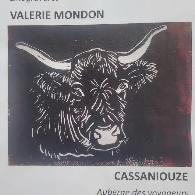 Exposition d'estampes à l'Auberge des voyageurs_Cassaniouze