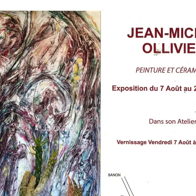 Jean-Michel Ollivier / Peintures et Céramiques_Revest-des-Brousses