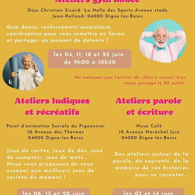 Atelier parole et ecriture