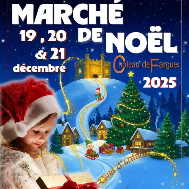 Marché de Noël au Château de Fargues_Le Pontet