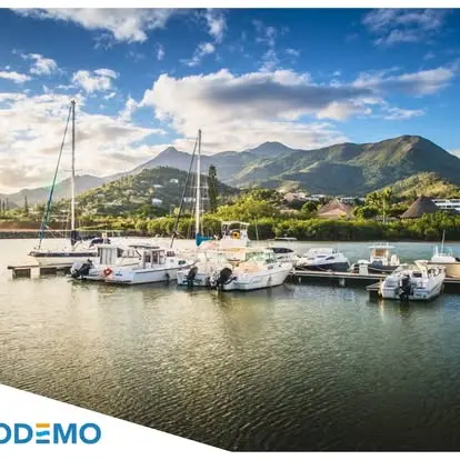 Mise à l'eau de la Marina de Boulari_Mont-Dore