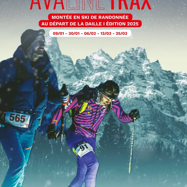 Course de ski de randonnée 