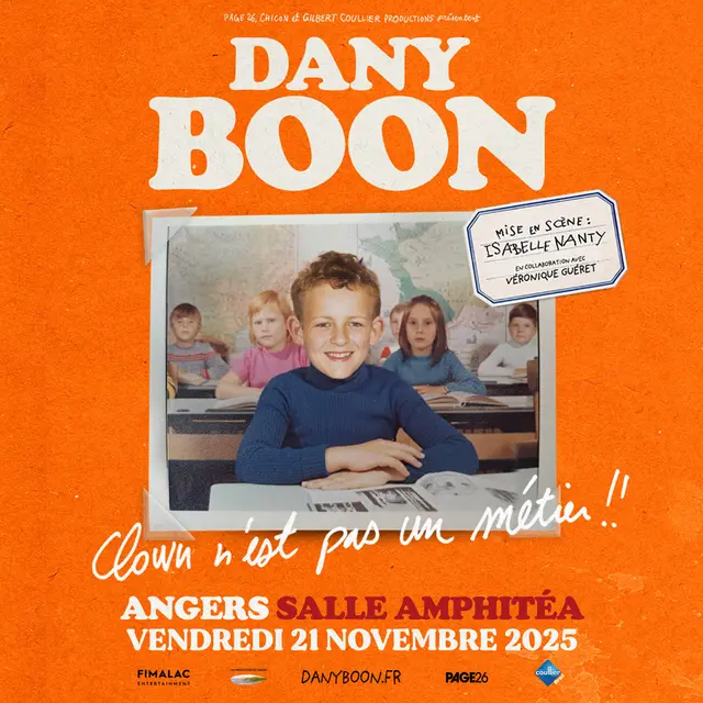 Spectacle :  Dany Boon_Angers