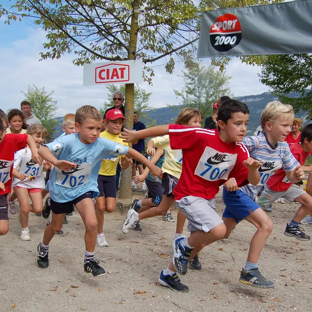 Départ course enfants
