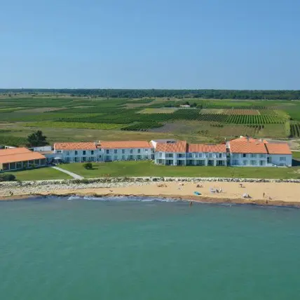 Vue du ciel du Relais Thalasso Ile de Ré