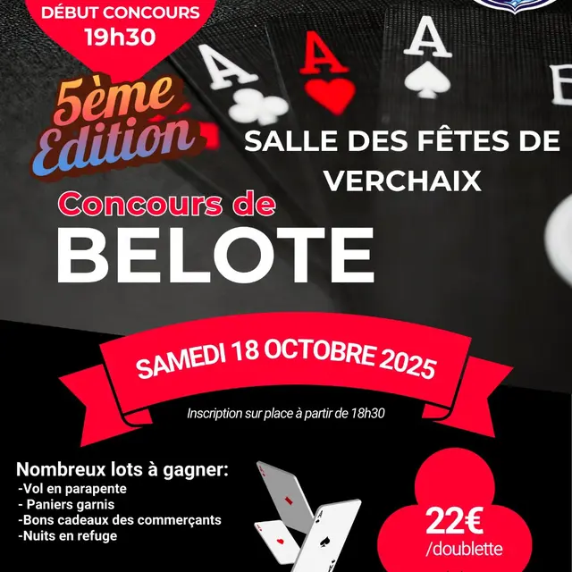 Concours de Belote 5eme édition_Verchaix