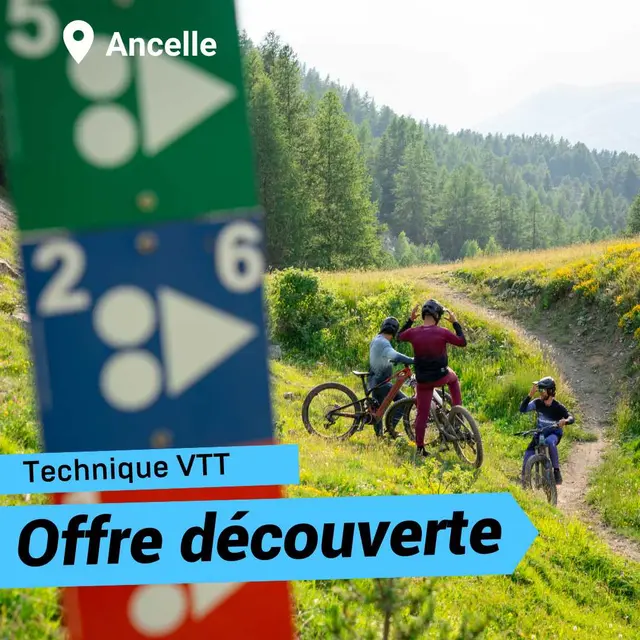 Offre découverte : Apprendre les techniques du VTT_Ancelle