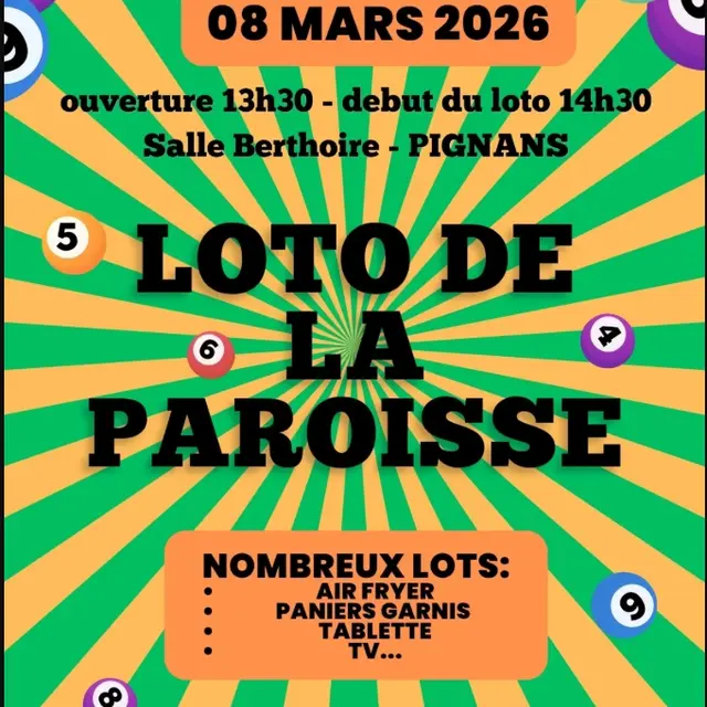Loto de la paroisse à Pignans_Pignans