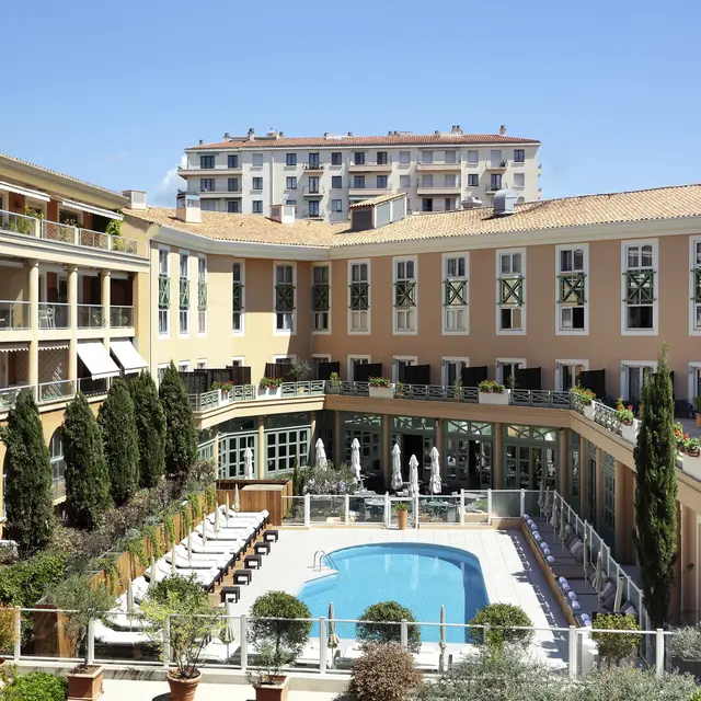 Vue piscine
