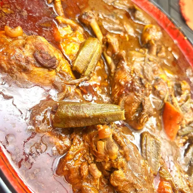 Poulet en sauce Haitien