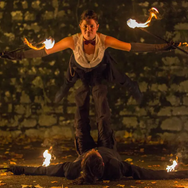 spectacle enflammé  comète et chamallows grillés_Villard-de-Lans