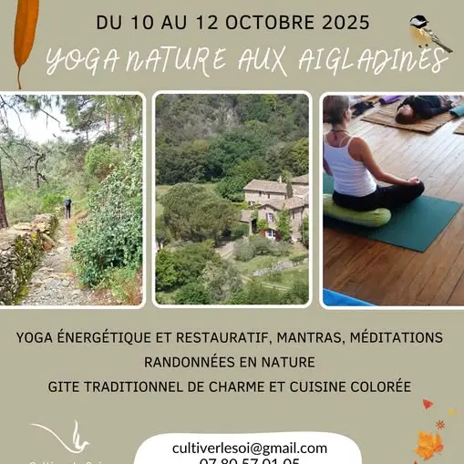 Yoga nature aux Aigladines_Mialet