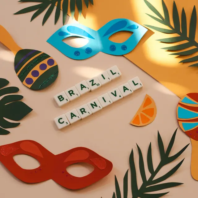 Création de masques de Carnaval_Combloux