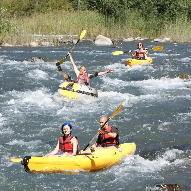 Location canoë - Descente en rivière 16 km -Durance Canoë_Tallard