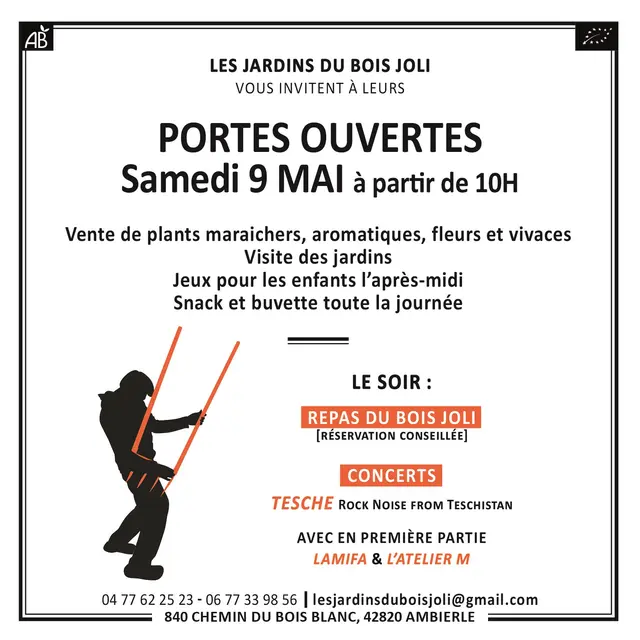 Portes Ouvertes aux  Jardins du Bois Joli_Ambierle