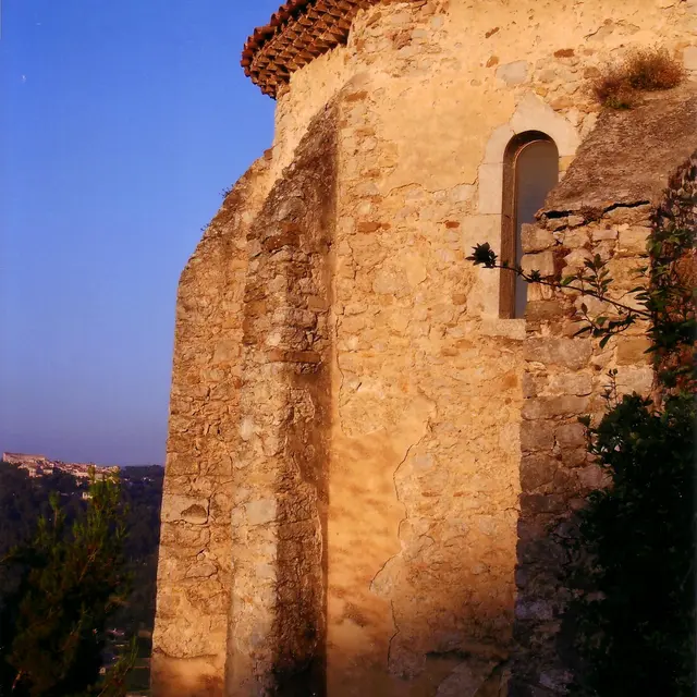 Chapelle Sainte Madeleine coucher de soleil