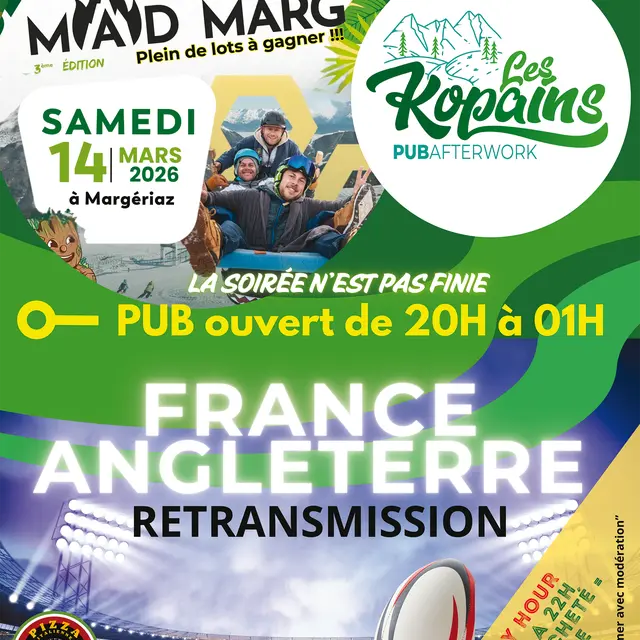 MAD MARG' :  la soirée n'est pas finie !_Lescheraines