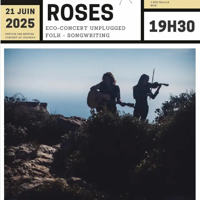Wild Roses en concert acoustique_Nice
