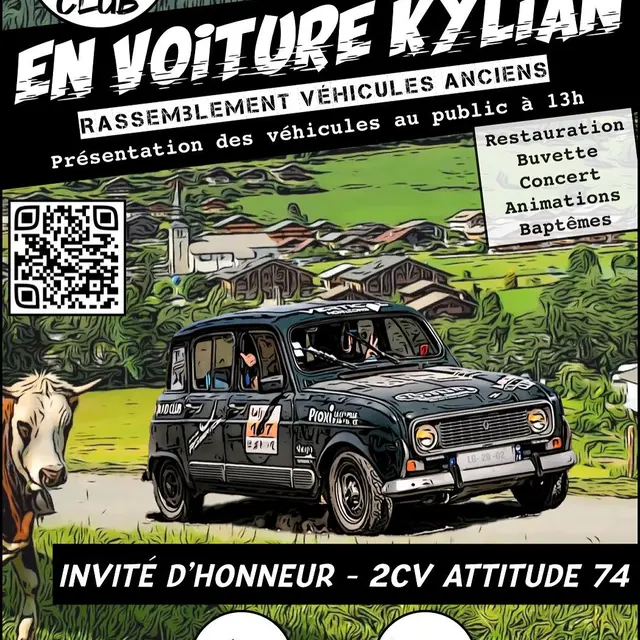 Rassemblement de véhicules anciens : En voiture Kylian #4