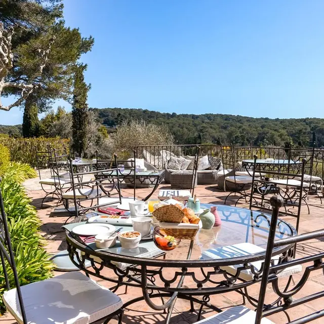 Terrasse restaurant Le Manoir de l'Etang