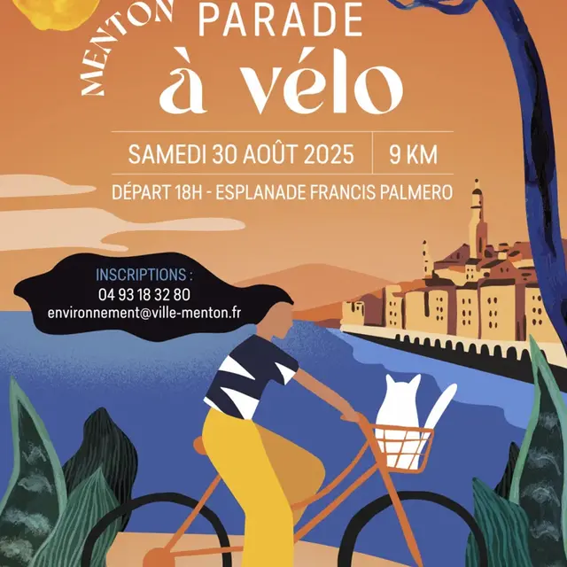 Parade à vélo - 9kms_Menton