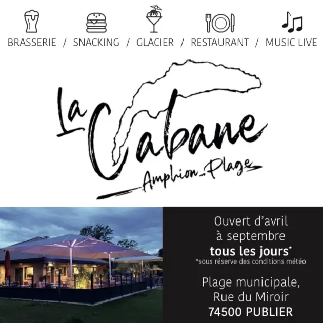 La Cabane - Plage de Publier