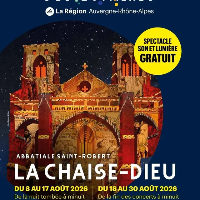 EVE-Festival région des Lumières-Abbatiale St-Robert-affiche