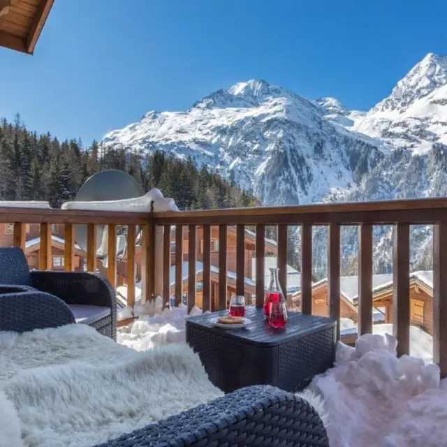 Vue extérieure - chalet Nido dell Acquilla