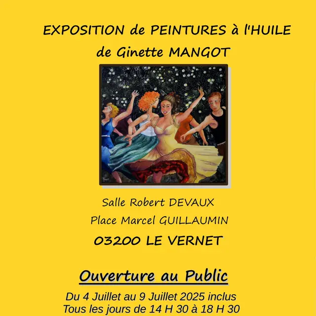 affiche Ginette Mangot