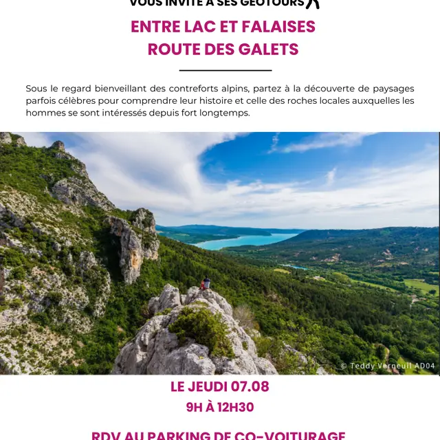 GÉOTOUR Entre lac et falaises_Moustiers-Sainte-Marie