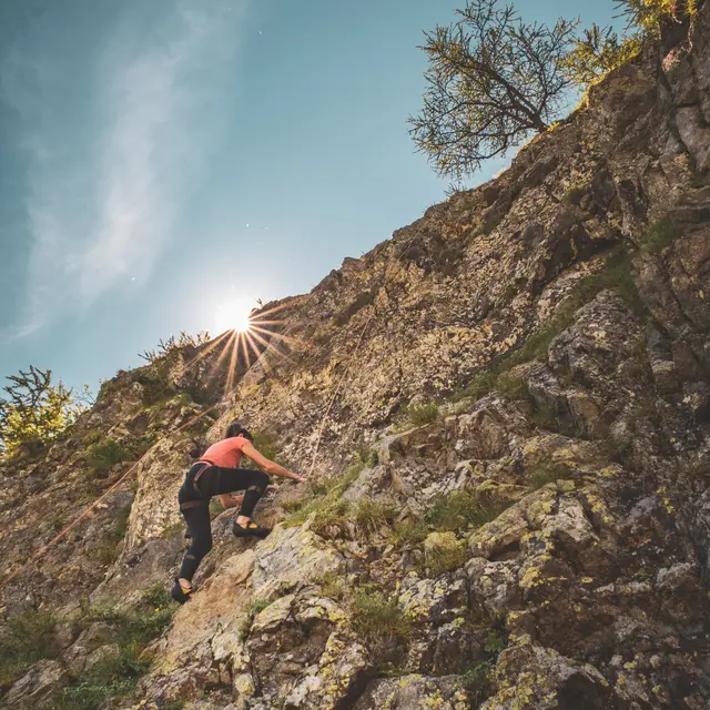 Ecole escalade Arsine - Alexandra Debas