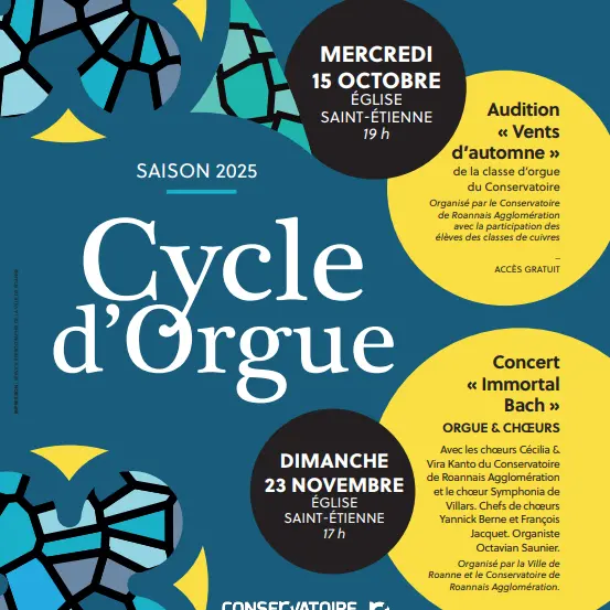 Cycle d'orgue - Immortal Bach_Roanne