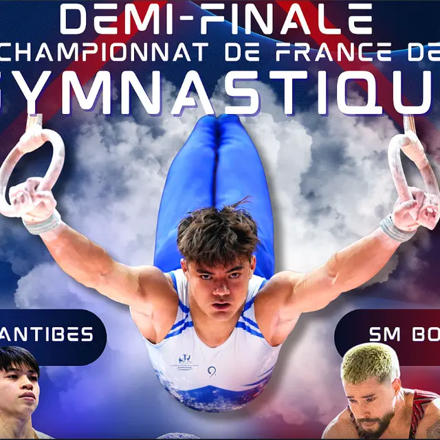 1/2 finale Top 12 Gymnastique artistique masculine_Juan-les-Pins
