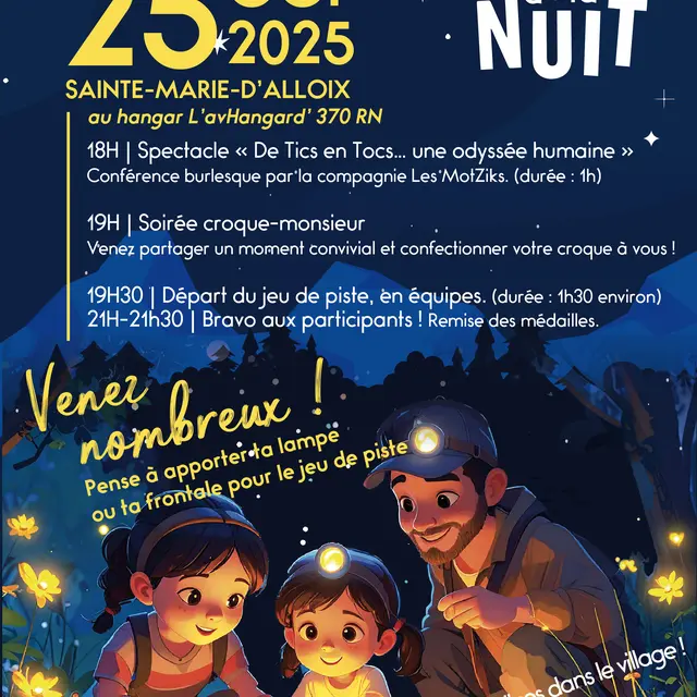Affiche Jour la nuit Sainte-Marie-d'Alloix