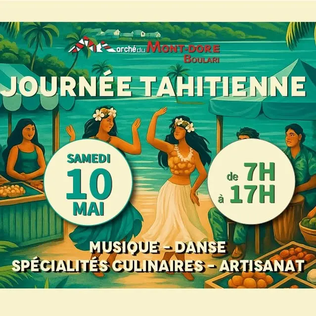 Journée tahitienne au marché de Boulari_Mont-Dore