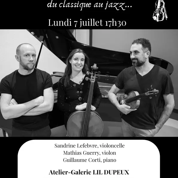 Trio-Bohème, du classique au jazz.._Le Bois-Plage-en-Ré