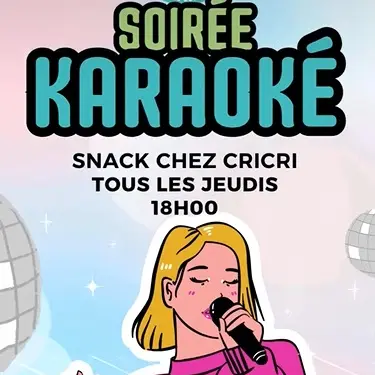 Soirées karaoké chez Cricri