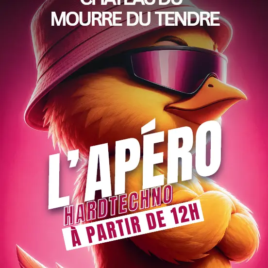 L'apéro HardTechno au Château du Mourre du Tendre_Orange