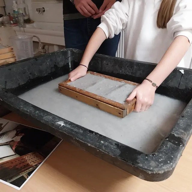 Fabrique ton papier recyclé_Mane