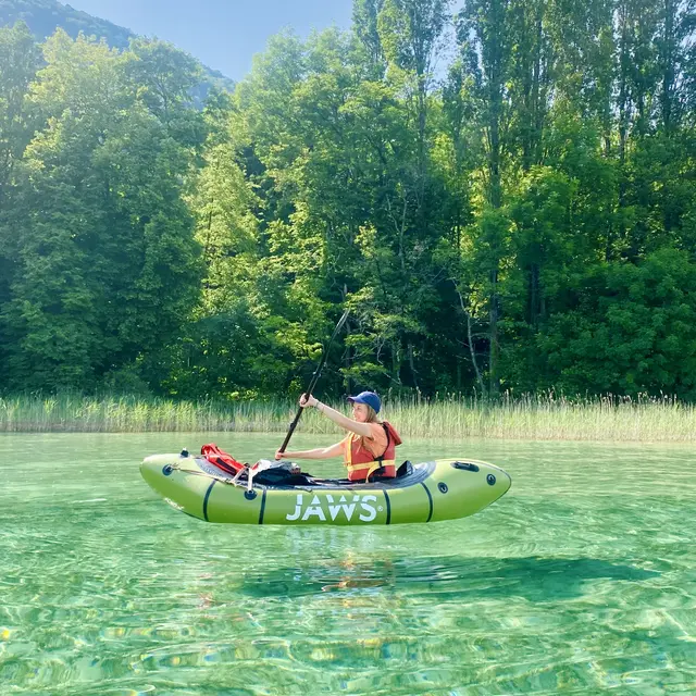 Côte sauvage du lac du Bourget