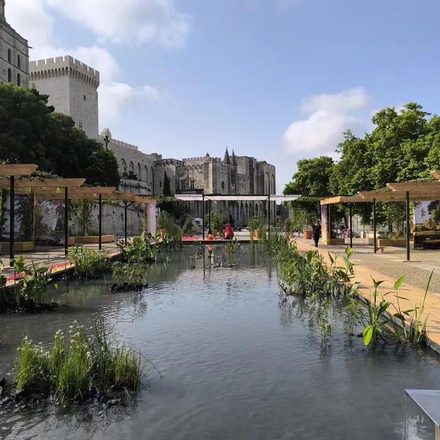 Jardin Éphémère - Parvis du Petit Palais_Avignon
