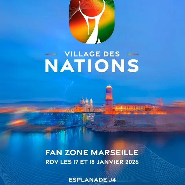 Village des nations - fanzone CAN_Marseille